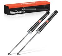 Frankberg 2x Shock Absorber Strut Rear Left Right 665mm Gas pressure Compatible with A4 Avant 8K5 A6 Avant 4G5 4GD A4 8K2 Replace# 8T0513035M, 8T0513035L