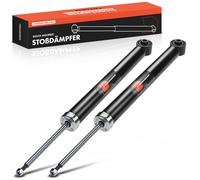 Frankberg 2x Shock Absorber Strut Rear Left Right 666mm Gas pressure Compatible with Fusion JU 1.2L-1.6L 2002-2012 Replace# 1233564,1208718