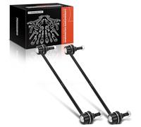 Frankberg 2x Stabiliser Link Front Axle Left Right Compatible with C2 JM 1.1L-1.6L 2003-2009 C3 I FC FN 1.1L-1.6L 2002-2009 206 CC 2D 1.6L 2.0L 2000-2008 Replace# 508759
