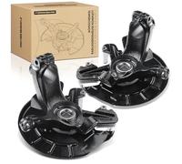 Frankberg 2x Steering Knukle Assembly Front for A1 A2 Cordoba Ibiza III Ibiza IV Fabia I Fabia II Rapid R.o.o.m.s.t.e.r Fox Polo 1999-2024 6Q0407256AC