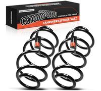 Frankberg 2x Suspension Coil Spring front axle 6R0411105P | Compatible with: Ibiza IV Sportcoupe 6J1 6P5, A1 Sportback 8XA 8XF, Ibiza IV ST 6J8 6P8, Ibiza IV 6J5, Ibiza IV 6J5 6P5