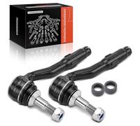 Frankberg 2x Tie Rod End Front Axle Compatible with 5 Series E60 520 523 530 535 540 550 M5 2001-2010 5 Series Touring E61 520 525 523 545 550 2004-2010 6 Series E63 635 630 645 Replace# 32106776946