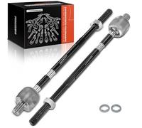 Frankberg 2x Tie Rod End Front Axle Compatible with Polo 9A 9N 1.2L-1.9L 2001-2009 Fabia I 6Y2 6Y5 6Y3 1.0L-2.0L 1999-2008 R.o.o.m.s.t.e.r 5J7 5J 1.2L-1.9L 2006-2015 Replace# 6Q0423804A