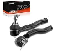 Frankberg 2x Tie Rod End Track Rod End Front Axle Compatible with Coro.lla NDE12 ZDE12 ZZE12 1.4L-2.0L 2001-2007 Coro.lla E12J E12T Coro.lla Verso E12 R1 ZER ZZE12 Prius Yaris Replace# 4504709150