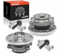 Frankberg 2x Wheel Bearing Hub Wheel Hub 4 HOLE Front Left Right Compatible with A1 8X1 8XK 2011-2018 A3 8P1 8P7 8PA 2003-2013 Q3 8UB 8UG 2011-2018 C.a.d.d.y P.a.s.s.a.t Replace# 1T0498621