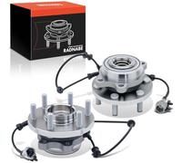 Frankberg 2x Wheel Bearing Hub Wheel Hub Front Axle both sides for NP300 Navara D40 Pathfinder III R51 2005-2020 40202EA300