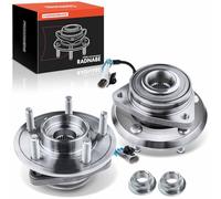 Frankberg 2x Wheel Bearing Hub Wheel Hub Front Axle Compatible with Captiva C100 C140 2.0L-3.2L SUV 2006-2010 Antara L07 2.0L-3.2L SUV 2006-2009 Antara 2.4L SUV 2008-2009 Replace# 96626339