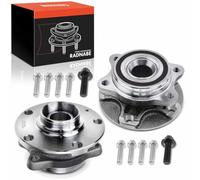 Frankberg 2x Wheel Bearing Hub Wheel Hub Front Axle Left Right Compatible with A6 2004-2011 R8 2007-2015 R8 Spyder 2010-2015 Replace# 4F0498625B