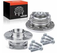 Frankberg 2x Wheel Bearing Hub Wheel Hub Front Left Right Compatible with 5 Series E60 E61 520 523 525 530 535 540 545 550 2001-2010 6er E63 E64 630 635 645 650 2004-2010 Replace# 31226765601