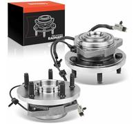 Frankberg 2x Wheel Bearing Hub Wheel Hub Front Left Right Compatible with Commander XH XK 3.0L-5.7L SUV 2005-2010 Grand Cherokee III WH WK 3.0L-6.1L SUV 2005-2010 Replace# 52089434AB