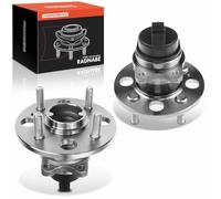 Frankberg 2x Wheel Bearing Hub Wheel Hub Rear Axle Compatible with Rio II JB 1.4L-1.6L 2005-2011 i10 PA 1.0L-1.2L 2008-2017 Accent III MC 1.4L-1.6L 2005-2010 Replace# 527501G100