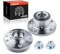 Frankberg 2x Wheel Bearing Hubs Front Compatible with A1 2010-2021 Ibiza 2002-2021 Toledo IV KG3 2012-2019 Fabia 1999-2021 Rapid NH1 NH3 2012-2019 Polo 9N_ 2001-2009 Replace# VKBA3569