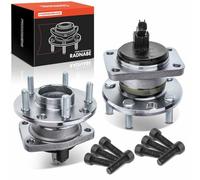 Frankberg 2x Wheel Bearing Hubs Rear Compatible with Mondeo III B5Y 2000-2007 Mondeo Mk III B4Y 2000-2007 X-Type I X400 2001-2009 Replace# 1115019