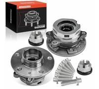 Frankberg 2x Wheel Bearing Stroke Front Axle with integrated ABS Sensor Compatible with Vivaro B Box X82 Vivaro Combi X82 Trafic III Bus JG Trafic III Box FG Replace# 4422289