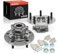 Frankberg 2x Wheel Bearing Stroke Front Left Right Compatible with Tourneo Custom V362 Bus F3 2.0L 2.2L 2012-2024 Transit Custom V362 Bus F3 2.0L 2.2L 2012-2018 Replace# 1769170