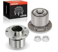 Frankberg 2x Wheel Bearing Stroke Rear Axle Supports the Abs Function Compatible with Jumpy Bus V 1.5L-2.0L 2018-2023 Vivaro C Box K0 1.5L 2.0L 2019-2023 Replace# 9819074780