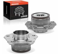 Frankberg 2x Wheel Hub Bearing Wheel Hub Rear Axle Left Right Compatible with A4 8K2 1.8L-3.2L 2008-2015 A6 4G2 4GC 1.8L-3.0L 2010-2018 A5 8T3 1.8L-3.2L 2007-2017 Replace# 8W0598611B