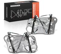 Frankberg 2X Window Regulator Without Motor Front Left and Right Compatible with Bora 1J2 1J6 Golf IV 1J1 1J5 4/5 Door 1997-2006