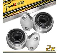 Frankberg 2x Wishbone Front bottom Compatible with E46 316 318 320 323 325 328 330 1999-2005 E85 2002-2009 E86 2006-2008 Replace# 31126757623