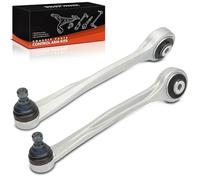 Frankberg 2x Wishbone set front axle 8K0407505J | with ball joint, With rubber bearings, ; Compatible with: A4 Allroad 8KH, A6 4G2 4GC, A5 Sportback 8TA