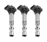 Frankberg 3x Ignition coil Compatible with Fabia I 6Y2 6Y3 6Y5 2001-2007 Fabia II 542 545 2006-2014 Ibiza III 6L1 2007-2008 Fox Hatchback Polo Replace# 03D905105A