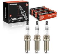 Frankberg 3x Spark Plugs Spark Plugs Compatible with Clio IV BH 0.9L 2012-2023 Duster HM 1.2L 2017-2023 Logan II 0.9L 2012-2023 Twingo III BCA BCM 0.9L 2014-2023 Replace# ILKAR7J7G