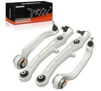 Frankberg 4Pcs Control Arm Front Rear Compatible with A8 4E2 4E8 2.8L-6.0L 2002-2010 Bentley Continental Cabriolet 394 3W 6.0L 2006-2011 Replace# 4E0407151G