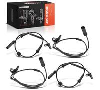 Frankberg 4x ABS Sensor Speed 2-Pin Compatible with 3 Series Touring F31 3 Gran Turismo F34 1 Series F20 4 Gran Coupe F36 2 Cabriolet F23 Replace# 34526791225