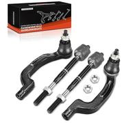 Frankberg 4x Axialgelenk Tie rod end front axle left right 240627 | Compatible with: A-Class W176, CLA Shooting Brake X117, CLA Coupe C117, B-Class W242 W246, GLA-Class X156