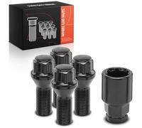Frankberg 4x Bolts Stud Wheel Bolts + 1x Wheel nut front rear 36136781151
