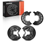 Frankberg 4x Brake Dust Shield Cover Front Rear Compatible with A3 8P1 1.2L-2.0L 2003-2012 Golf V 1K1 1.4L-2.0L 2003-2008 T.o.u.r.a.n 1T1 1T2 1.4L-2.0L 2003-2010 Replace# 1K0615311F