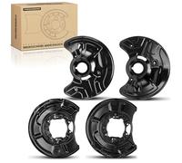 Frankberg 4x Brake Dust Shield Cover Front Rear Compatible with CLS C219 CLS280-CLS350 3.0L 3.5L 2004-2010 E-Class W211 E200-E420 2.2L-4.0L 2002-2008 Replace# A2304201444