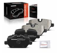 Frankberg 4x Brake Kit Brake Disc Pad Rear Axle Compatible with 1 Series E81 116d 116i 118i 120i 1.6L-2.0L 2007-2011 3 Series E90 316d 316i 318d 318i 320i 1.6L-2.0L 2004-2011 Replace# 34216767145