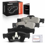 Frankberg 4x Brake Kit Brake Disc Pad Rear Axle Left Right Compatible with G-Class W463 55-63 5.4L-6.0L 2004-2021 M-Class W164 280-500 3.0L-5.5L 2005-2011 Replace# 0044205220