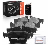 Frankberg 4x Brake Kit Brake Disc Pad Rear Compatible with E-Pace X540 1.5L 2.0L 2017-2024 XE JA 2.0L 3.0L 2017-2024 S60 III 224 2.0L 2019-2024 Replace# LR061385