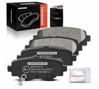 Frankberg 4x Brake Kit Disc Pad Compatible with 3 BM BN 1.5L-2.2L 2013-2017 3 Saloon BM BN 1.5L-2.2L 2013-2017 Replace# B4Y02648ZB