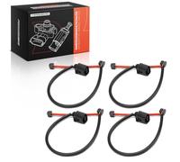 Frankberg 4x Brake Pad Wear Sensor 2-Pin Front Rear Compatible with Q7 4LB Q7 Van 4LB C.a.y.e.n.n.e 9PA T.o.u.a.r.e.g 7L6 7L7 7LA Replace# 7L0907637
