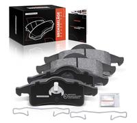 Frankberg 4x brake pads brake pad set brake blocks rear axle Compatible with Cherokee XJ 2.5L 4.0L 1988-2001 Grand Cherokee II WG WJ 2.7L-4.7L 1999-2005 Replace# 05011970AA