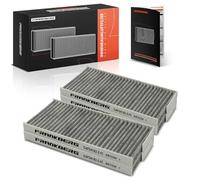 Frankberg 4x Cabin Air Filter with activated charcoal 4158351100