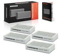 Frankberg 4x Cabin Air Filter with activated charcoal 64119237159