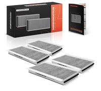 Frankberg 4x Cabin Air Filter with activated charcoal 64316935823