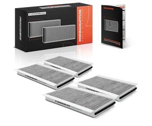 Frankberg 4x Cabin Air Filter with activated charcoal 64316935823