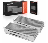 Frankberg 4x Cabin Air Filter with activated charcoal 6447-XG