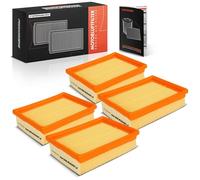 Frankberg 4x Engine Air Filters Compatible with Polo 6N2 Lu.po 6E1 6X1 Approx.ddy II MPV 9K9B 9K9A Cordoba 6K2 6K5 Arosa 6H1 Polo Variant 6V5 Replace# 030129620C