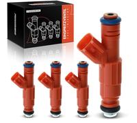 Frankberg 4x Fuel Injector Nozzle Compatible with C-Max 2007-2010 Exeo 2008-2010 Focus 2006-2012 S40 II 2006-2010 Replace# 0280156156
