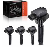 Frankberg 4x Ignition coil Ignition module Compatible with C-Klasse W203 C180 C200 2.0L 2000-2002 CL203 S202 S203 A208 C208 W210 S210 R170 Replace# 0001501780