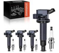 Frankberg 4x Ignition Coil Spark Plugs Control Arm Kit petrol