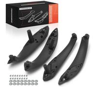 Frankberg 4x Interior Door Panel Pull Handle Inner Door Handle InsideEquipment Front Rear Left Black Compatible with 3 Touring Van F31 3 Series F30 F80 3 Series Touring F31 Replace# 51417279311
