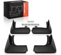 Frankberg 4x Mud Flaps Beforen Rear Left Right Black Compatible with X3 G45 xDrive20d xDrive20 xDrive30e xDriveM50 SUV