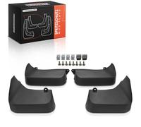 Frankberg 4x Mud Flaps with Installation Material Compatible with Q3 8UB 8UG 1.4L 2.0L 2.5L 2011-2018 SUV Replace# 8U0075101